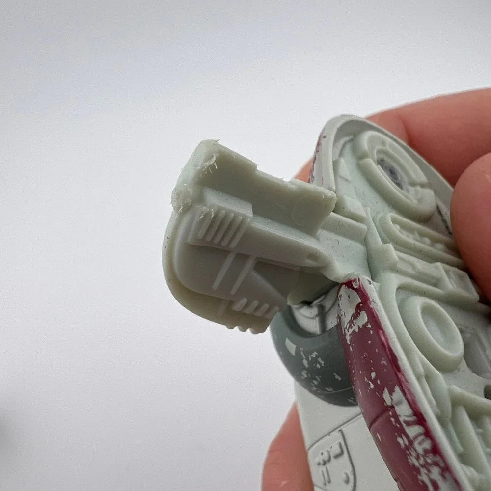 Star Wars Titanium Series Diecast Slave I Snowspeeder Ship Lot 2008 Hasbro